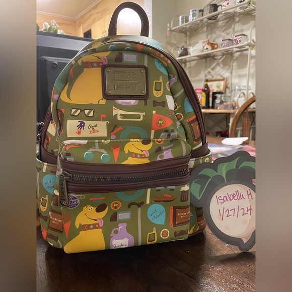 Loungefly | Bags | Disney Pixar Up Loungefly Backpack Dug Knick Knacks ...